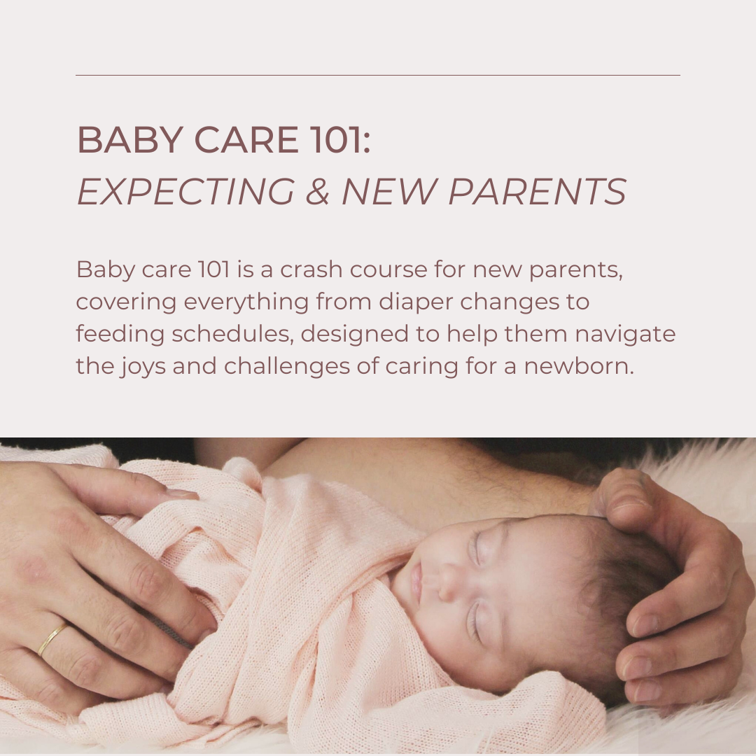 Baby care for new sales parents